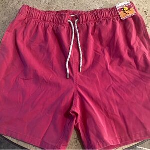 Polo by Ralph Lauren Men's Red Swim Shorts